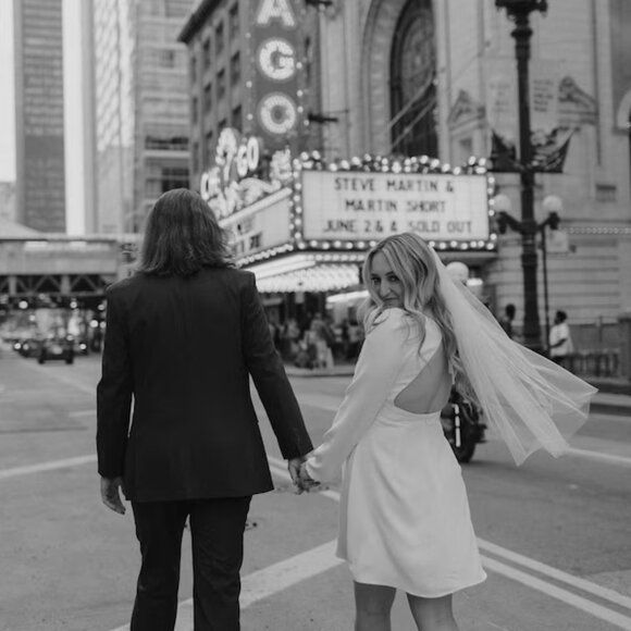 Soft Waist Length (30") Wedding Veil - Picture 8 of 13